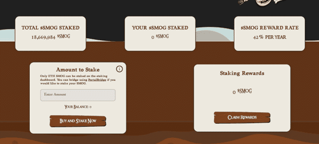Smog Token เหรียญมีมกระแสแรงในธีมมังกร ที่ก็มาแรงรับปีมังกรเช่นกัน