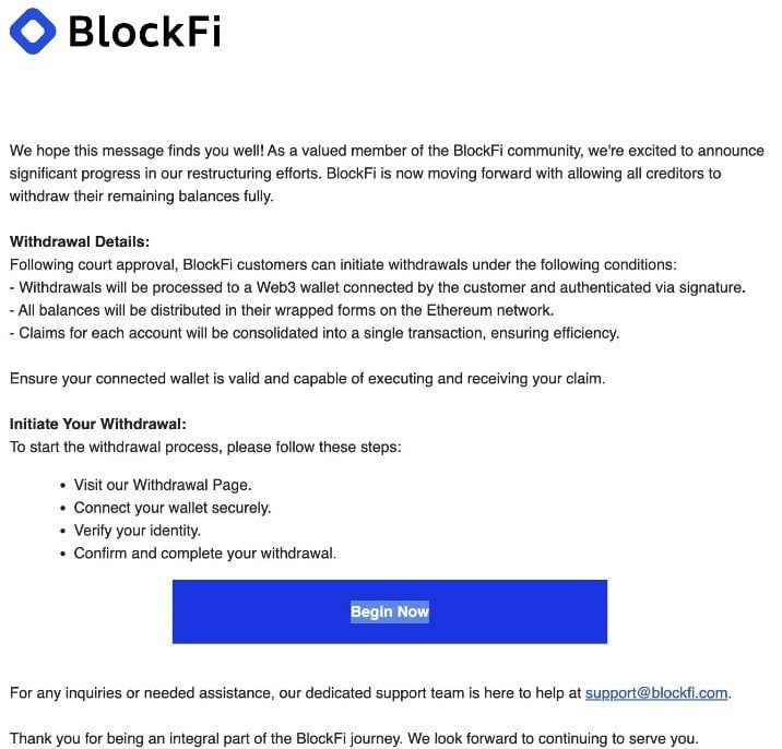 เตือนระวังอีเมลฟิชชิ่ง ที่มุ่งเป้าไปที่เจ้าหนี้ของ BlockFi , FTX