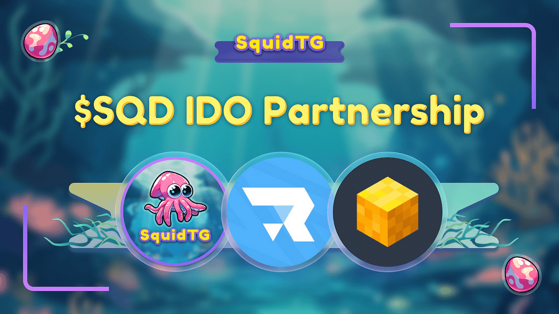 SquidTG เผย Metaverse โรดแมป พร้อมกำหนดการ IDO โทเค็น SQD และการแจกจ่ายโทเค็น