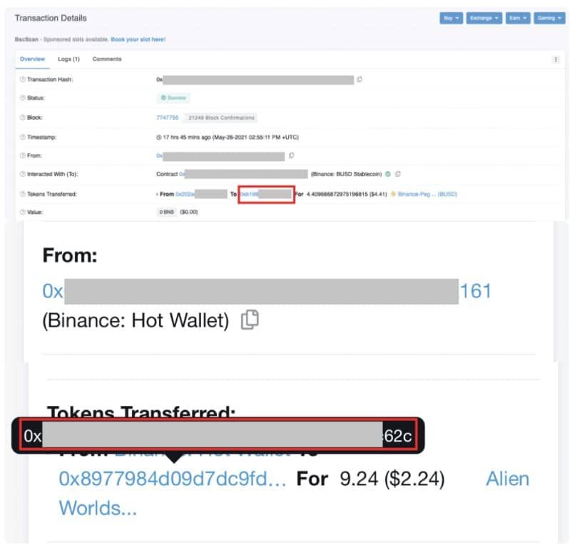 วิธีกู้คืนเงินฝากคริปโตที่ไม่สำเร็จบน Binance TH by Gulf Binance