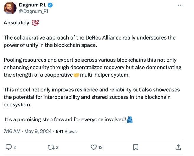 Ripple เข้าร่วมกับ Decentralized Recovery Alliance (DeRec) องค์กรที่ต้องการสร้างระบบการจัดการความลับที่ได้มาตรฐาน