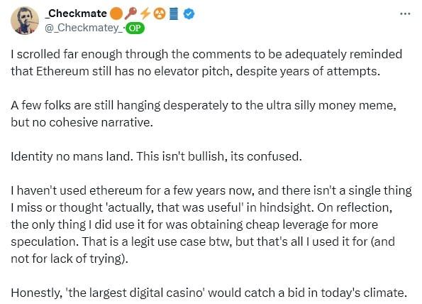 Ethereum ยังขาดความ “เข้าใจง่าย” ที่จะดึงดูดคนรุ่นเบบี้บูมเมอร์ ให้หันมาสนใจกองทุน ETF : นักวิเคราะห์ เตือน