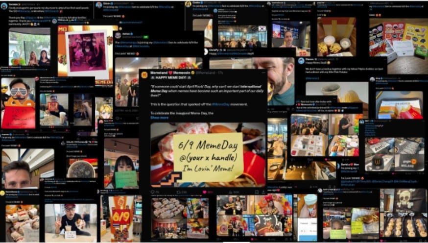 "ฉันรัก MEME"! งาน MemeDay ของ Memeland มีผู้เข้าร่วมกว่า 400 คน ที่ร้าน McDonald's 10 แห่งทั่วโลก