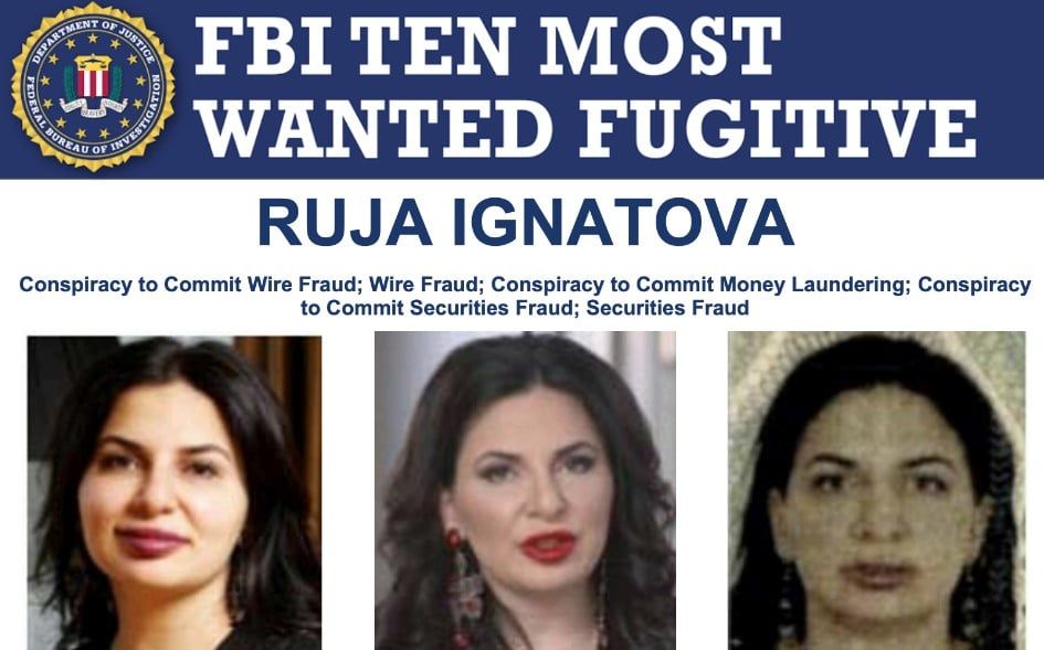 FBI เพิ่มค่าหัว ล่าตัว 'Ruja Ignatova' ผู้ก่อตั้ง OneCoin เป็น 184 ล้านบาท