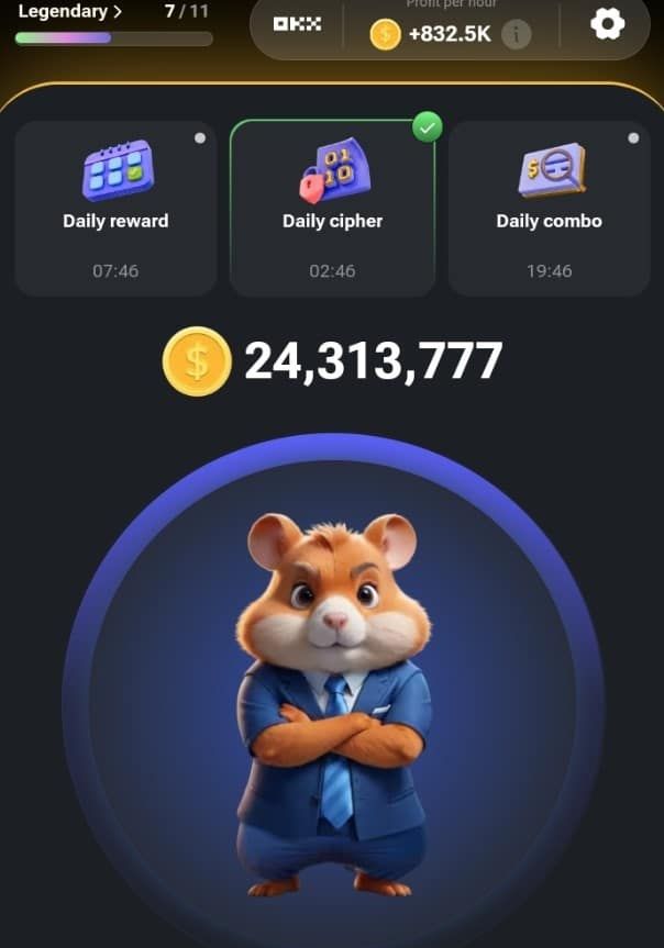 Hamster Kombat มีผู้ใช้งานถึง "239 ล้านคน" ใน 81 วัน — Durov ผู้ก่อตั้ง Telegram เผย