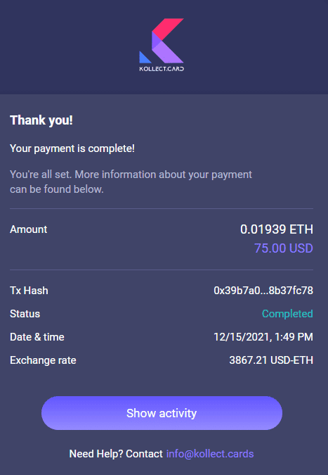 คู่มือการใช้งาน Testnet ของ Kollect แบบละเอียด