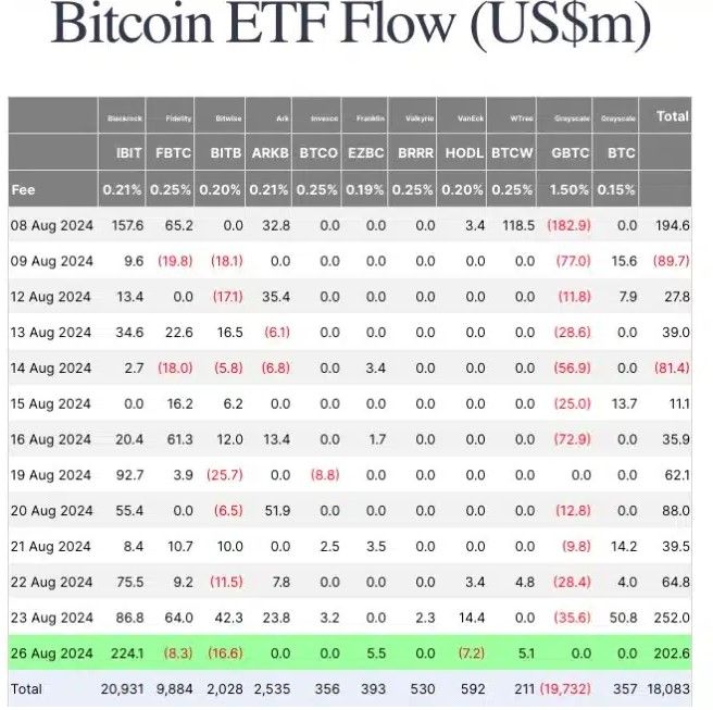 ตลาด Bitcoin ETF คึกคัก : IBIT ของ BlackRock เงินไหลเข้าสูงสุดในรอบ 35 วัน