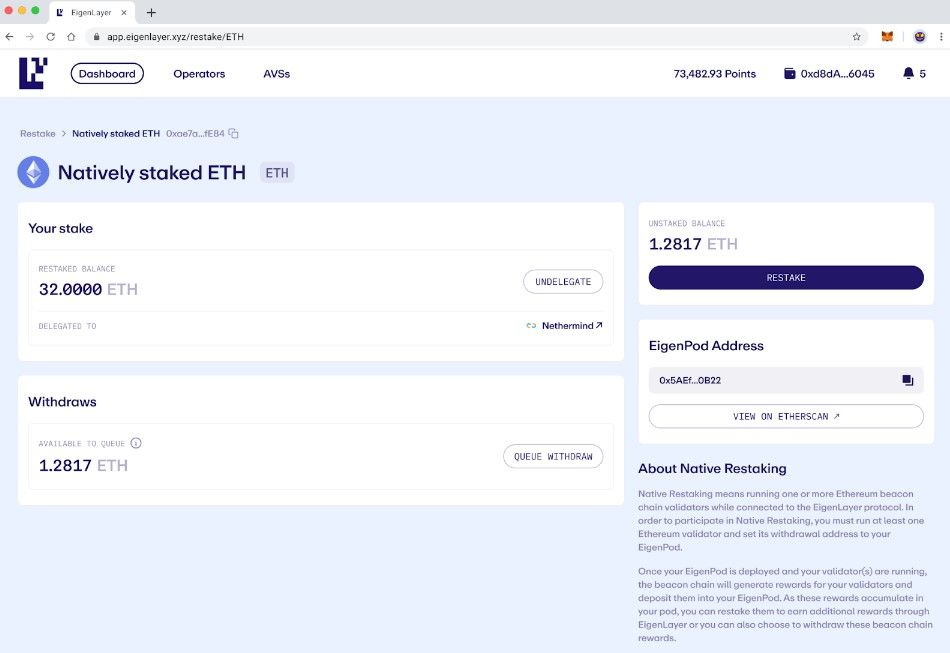 EigenLayer เปิดตัวอัปเดตครั้งใหญ่ ด้วยระบบ restaking ETH รูปแบบใหม่