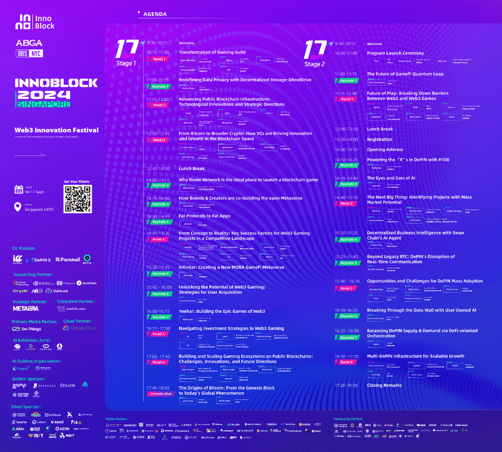 งานนวัตกรรม Web3: InnoBlock 2024 จัดโดย ABGA และ BBS วันที่ 16-17 กันยายน