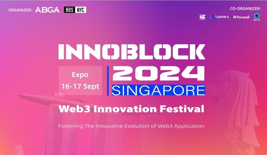 งานนวัตกรรม Web3: InnoBlock 2024 จัดโดย ABGA และ BBS วันที่ 16-17 กันยายน