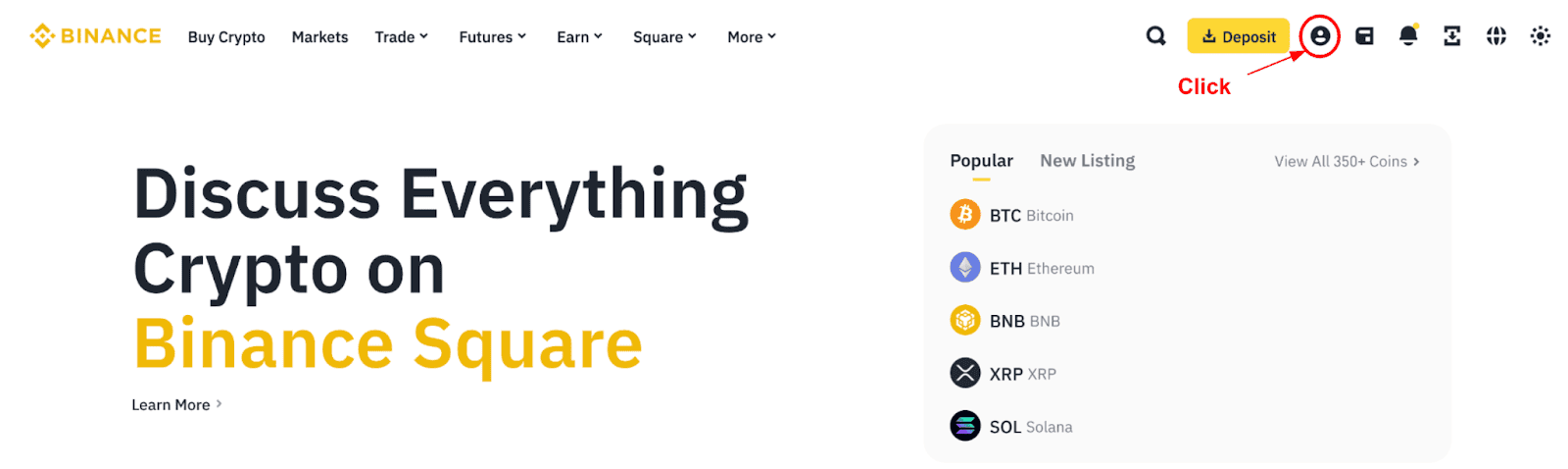 ขั้นตอนการเชื่อมบัญชี Binance กับ Binance TH