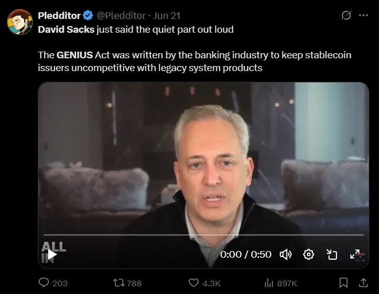 GENIUS Act ห้าม Stablecoin จ่ายดอกเบี้ย – เปิดทางให้ Tokenized Money Market Funds แย่งส่วนแบ่ง