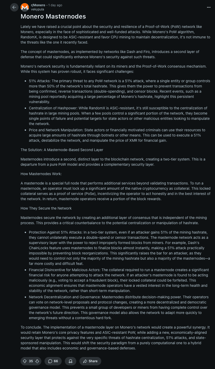 หลัง Monero เจอ 51% Attack! ชุมชนเร่งพิจารณาเปลี่ยนกลไก Consensus ป้องกันเครือข่าย