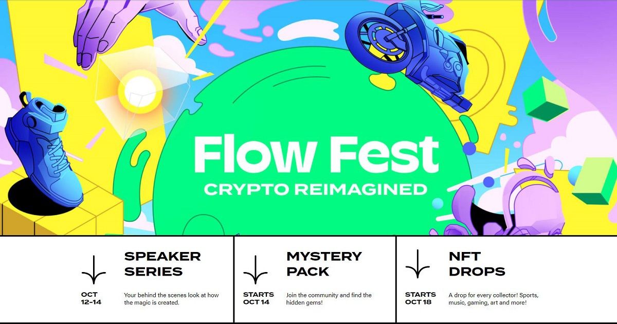 ร่วมฉลองเทศกาล Flow Fest จาก Flow Blockchain พร้อมของสะสม การเล่นเกม ดนตรี กีฬา และอื่น ๆ อีกมากมาย วันที่ 12 ต.ค. นี้