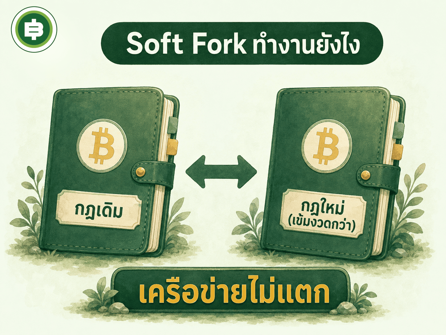 Soft Fork ทำงานยังไง กฎเดิมกับกฎใหม่ที่เข้มงวดกว่าทำงานร่วมกันได้ เครือข่ายไม่แตก