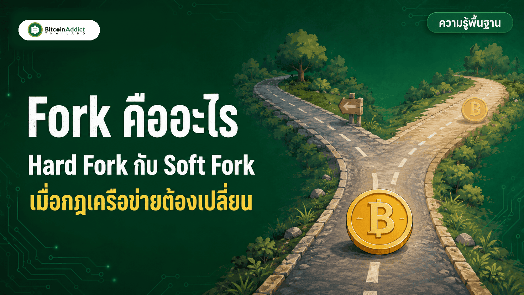 Fork คืออะไร Hard Fork กับ Soft Fork เมื่อกฎเครือข่าย Bitcoin ต้องเปลี่ยน