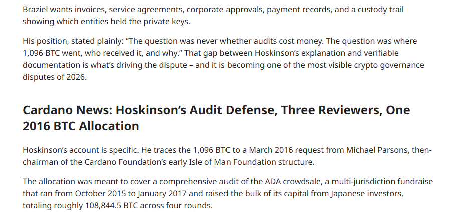 ข่าว Thomas Braziel ขอใบแจ้งหนี้ สัญญา และหลักฐานการจ่าย 1,096 BTC