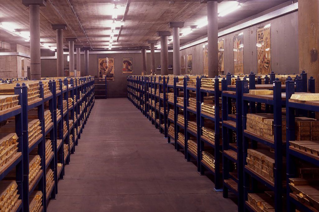 คลัง Brink's ลอนดอน ที่เก็บทองคำค้ำประกัน PAXG มาตรฐาน LBMA