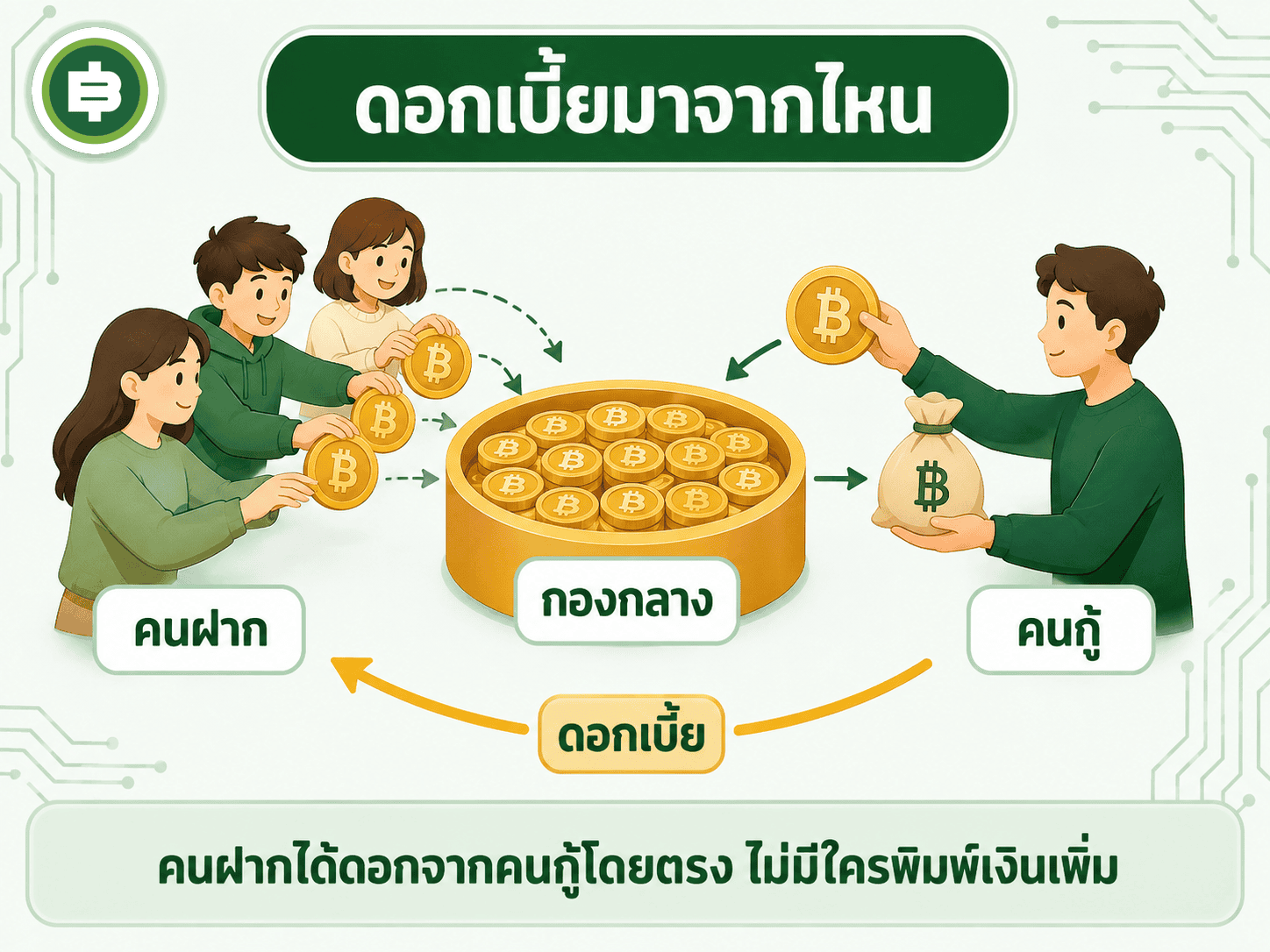 DeFi Lending คืออะไร กู้เงินไม่ง้อแบงก์