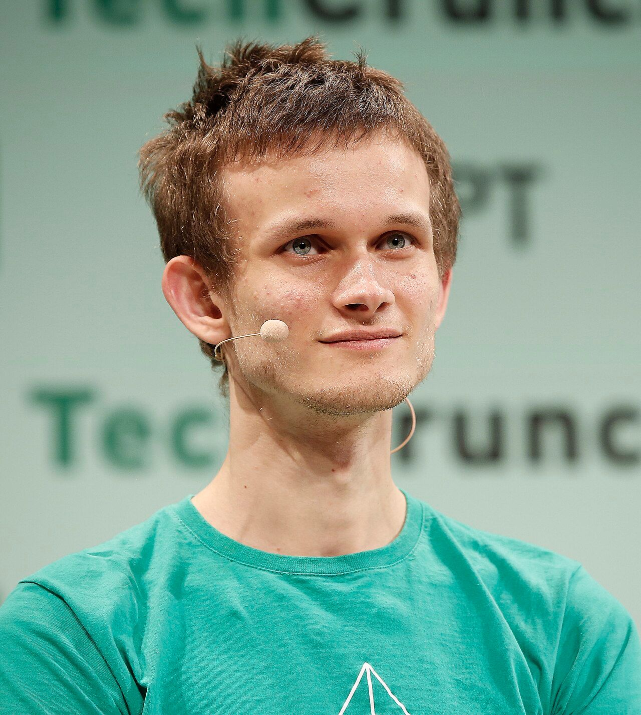 Vitalik Buterin ผู้ก่อตั้ง Ethereum ในงาน TechCrunch Disrupt London ปี 2015