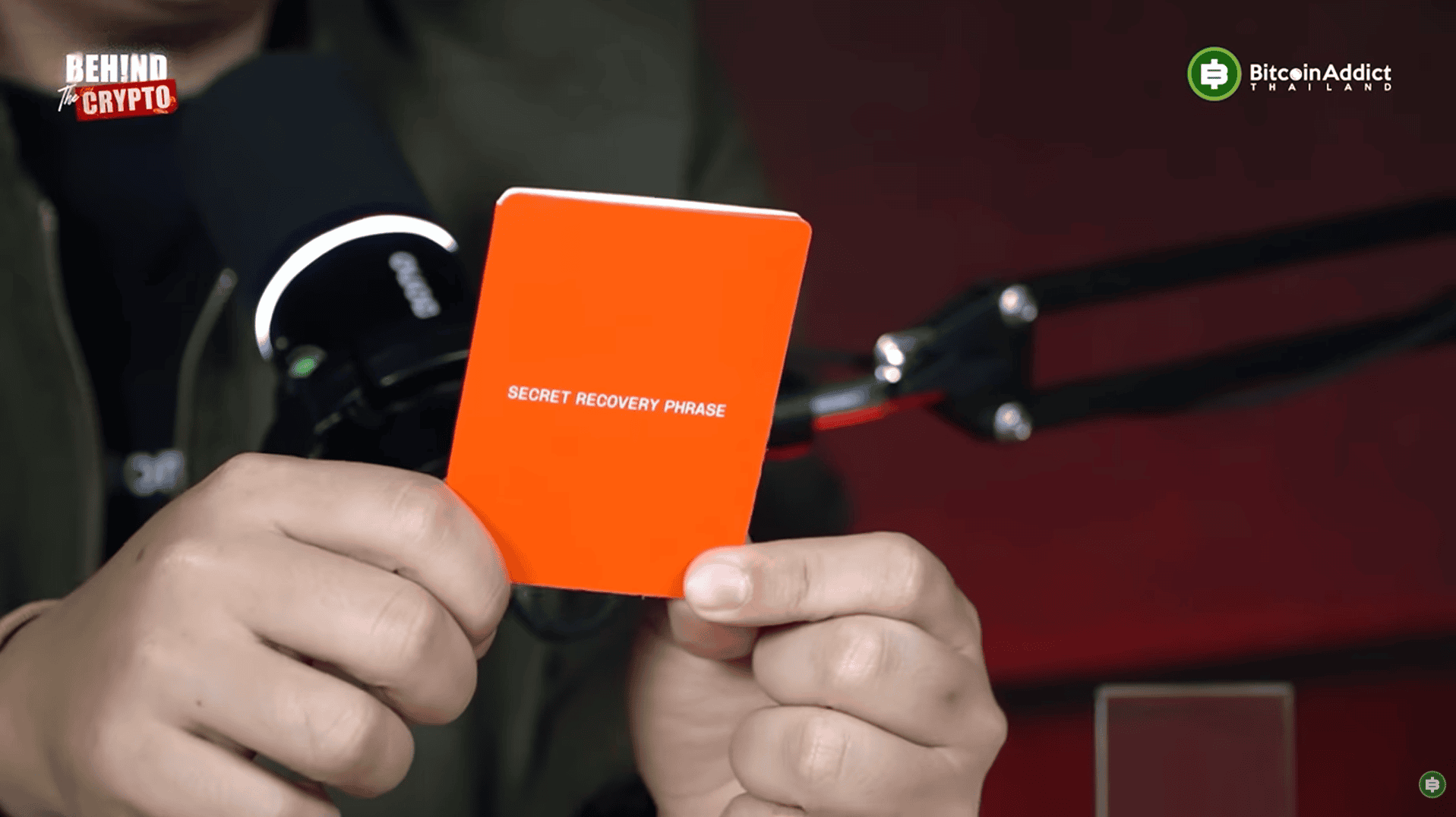 Ledger Recovery Sheet กระดาษจด Seed Phrase 24 คำ