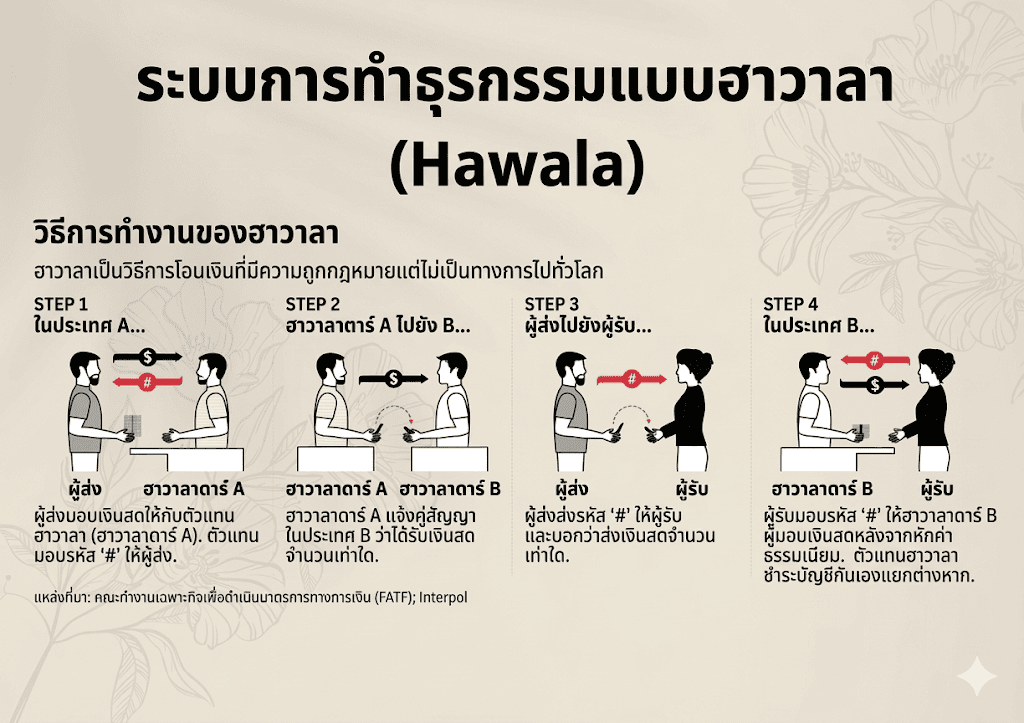 ต้นกำเนิดธนาคารยุคกลาง ระบบ Hawala การโอนเงินข้ามทวีปก่อนยุคอินเทอร์เนต