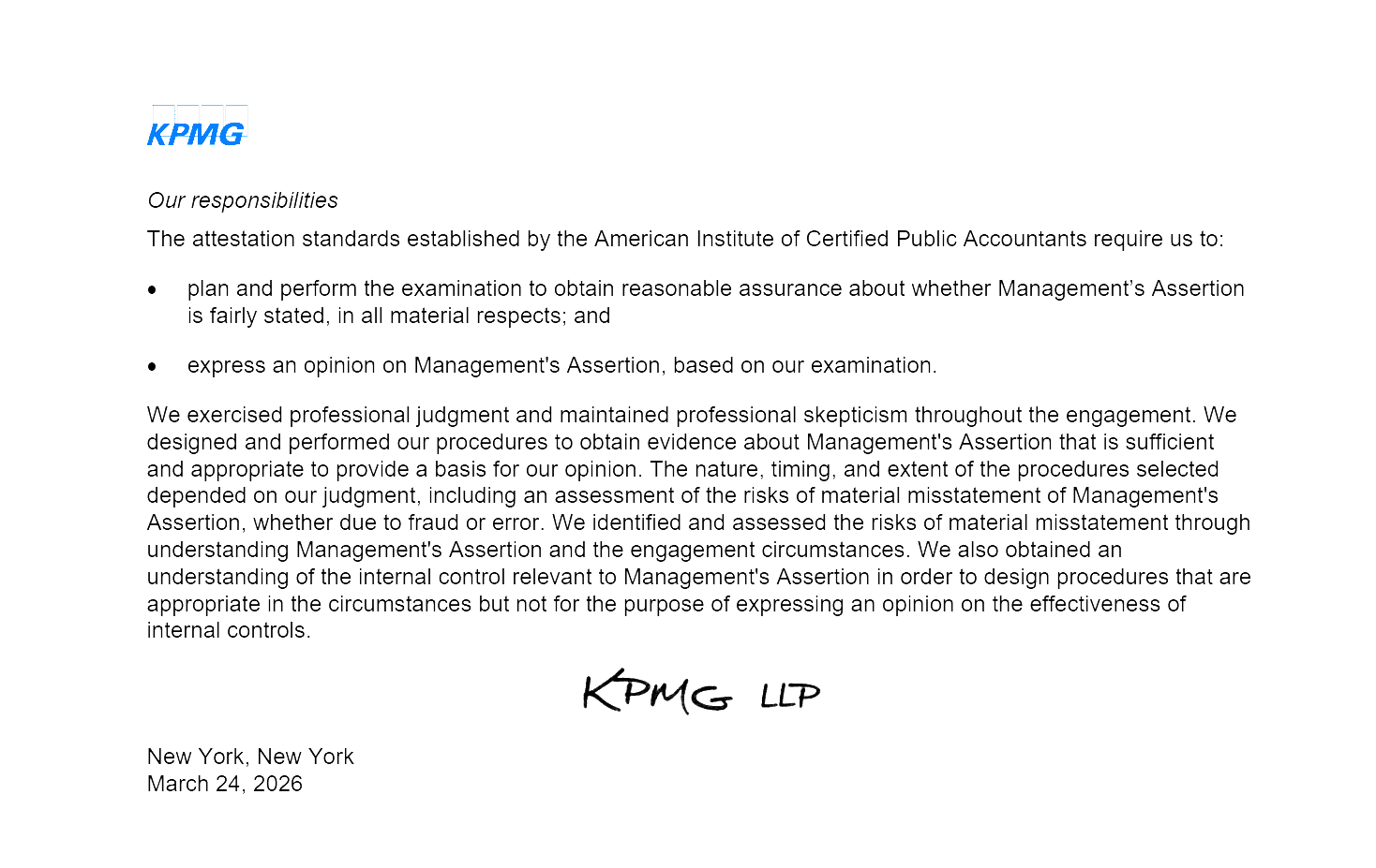 รายงาน Attestation ทองคำ PAXG โดย KPMG ตรวจสอบรายเดือน