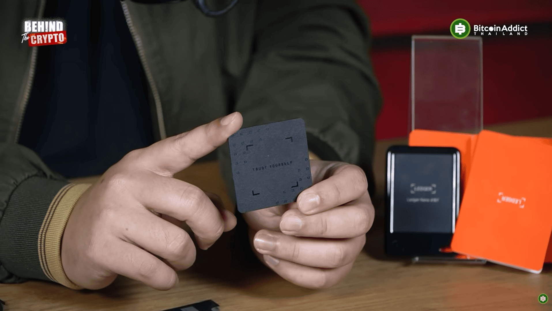 Ledger Recovery Key NFC Card การ์ดดำสำรอง Seed Phrase