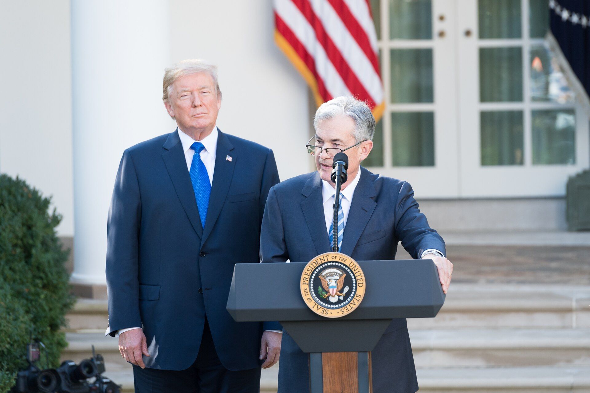 Donald Trump āļāļĢāļ°āļāļēāļĻāđāļŠāļāļāļāļ·āđāļ Jerome Powell āđāļāđāļāļāļĢāļ°āļāļēāļ Fed