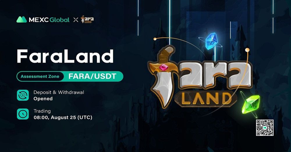 MEXC จะลิสต์ FaraLand (FARA) ใน Assessment Zone