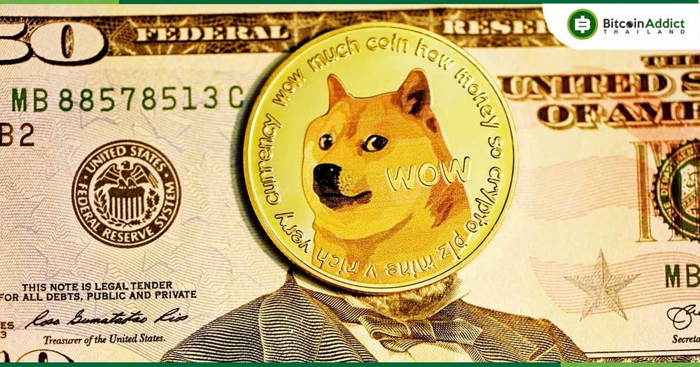 Dogecoin พุ่ง 10% ทะลุ 14.7 บาท นักเทรดคาดทะยานถึง 35 บาทก่อนสิ้นเดือน