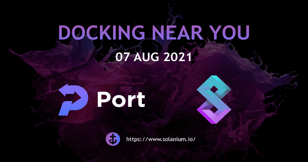 Port Finance จะเป็นโครงการแรกที่เปิดตัว IDO บน Solanium!