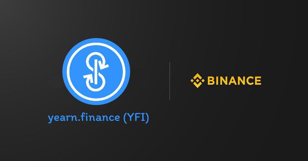 Binance ประกาศลิสต์เหรียญ Yearn.finance (YFI) 1 ทุ่มวันนี้ ส่งให้ราคาบวกขึ้นมา 40%