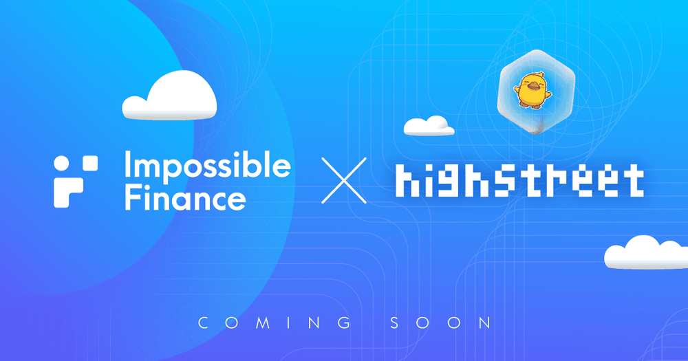 Impossible Finance IDO ครั้งที่ 4 — Highstreet Token Sale