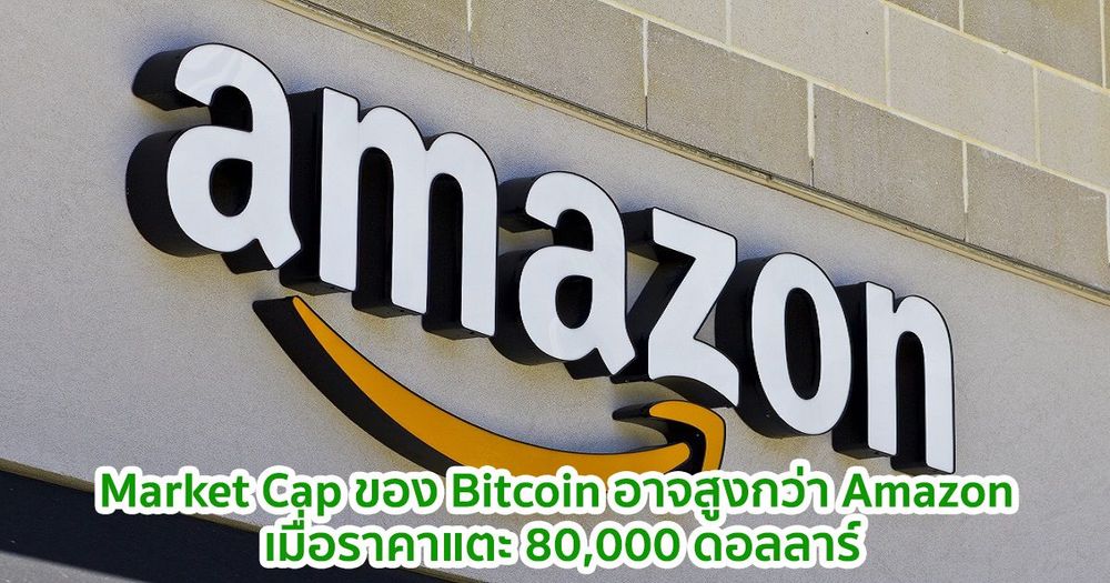 Market Cap ของ Bitcoin อาจสูงกว่า Amazon เมื่อราคาแตะ 80,000 ดอลลาร์: Mike McGlone จาก Bloomberg กล่าว