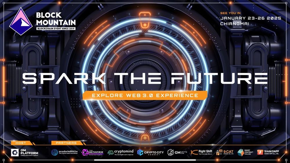 เตรียมท่องโลก Blockchain ภาคเหนือกับงานมหกรรม Block Mountain CNX 2025 กิจกรรมอัดแน่นทั้งวัน 23-26 มกราคมนี้