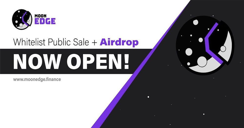MoonEdge เปิดตัว Whitelist+Airdrop
