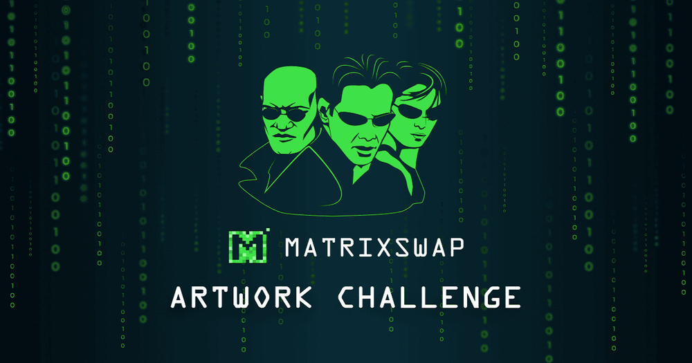 Matrixswap เปิดตัว Community Challenge เพื่อค้นหา มีม,สติ๊กเกอร์,Gif ที่ดีที่สุด
