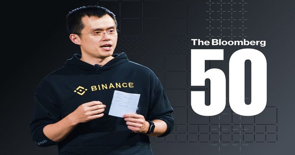 Bloomberg เลือก ซีอีโอ Binance เป็นหนึ่งในรายชื่อบุคคลสำคัญประจำปี 2020