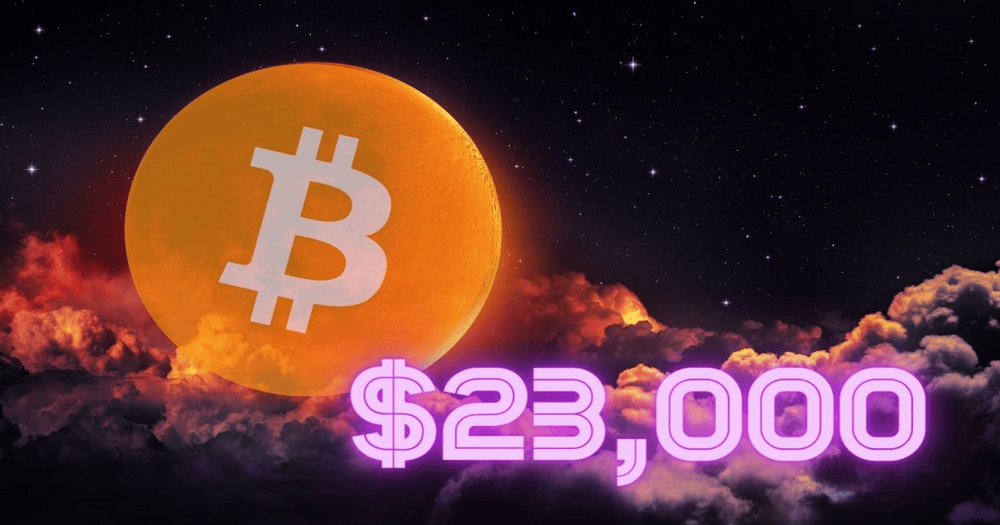 Bitcoin พุ่งถึง $23,000  และ "วิกฤตสภาพคล่องที่กำลังจะมาเยือน”