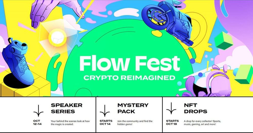 ร่วมฉลองเทศกาล Flow Fest จาก Flow Blockchain พร้อมของสะสม การเล่นเกม ดนตรี กีฬา และอื่น ๆ อีกมากมาย วันที่ 12 ต.ค. นี้