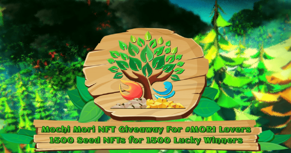 Mochi Mori แจก 1500 Seed NFT สำหรับ 1,500 ผู้โชคดี