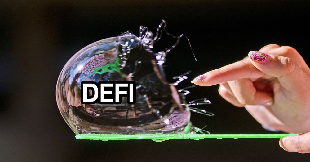 ความนิยม DEFI ที่เพิ่มขึ้น อาจสร้างฟองสบู่ ICO ครั้งใหม่ :ผู้ก่อตั้ง Waves เตือน