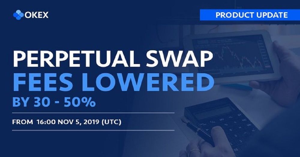 OKEx เว็บเทรดยักษ์ใหญ่จากจีน เอาใจนักเทรดประกาศลดค่าธรรมเนียมการเทรดฟิวเจอร์สลง 30-50% เริ่มวันที่ 4 พ.ย. 2019 เป็นต้นไป