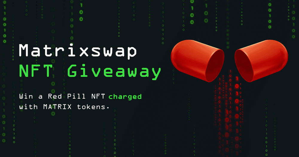 Matrixswap ประกาศแจก NFT แก่ผู้โชคดี 32 คน