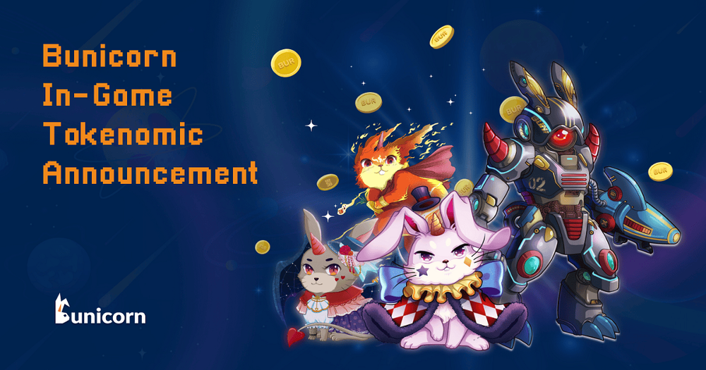 ประกาศ Tokenomic ในเกม Bunicorn