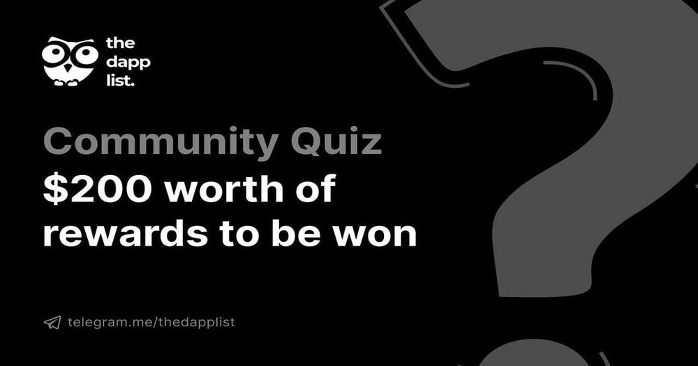 The Dapp List Community Quiz #6 ชิงเงินรางวัลรวม $200