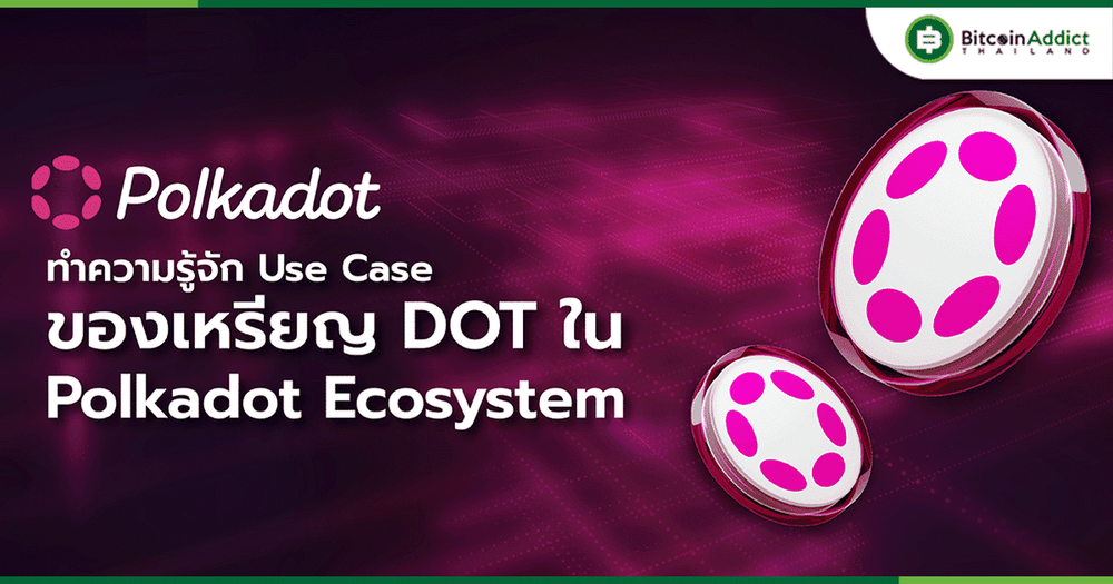 ทำความรู้จัก Use Case ของเหรียญ DOT ใน Polkadot Ecosystem