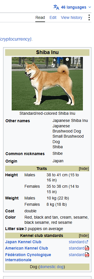 สุนัขพันธุ์ชิบะ อินุ ต้นกำเนิดชื่อและโลโก้ของเหรียญ SHIB