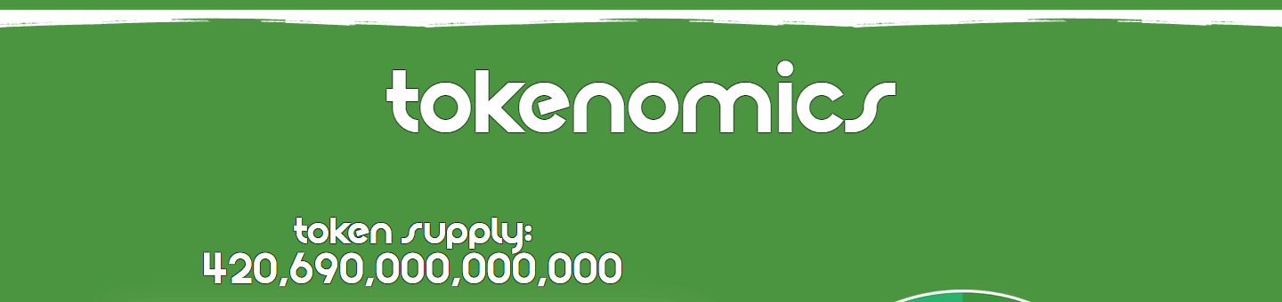 ส่วน tokenomics บน pepe.vip ระบุ token supply 420,690,000,000,000 เหรียญ
